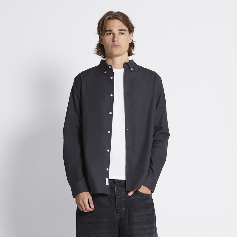 Shirt "Oxford" Dark Grey